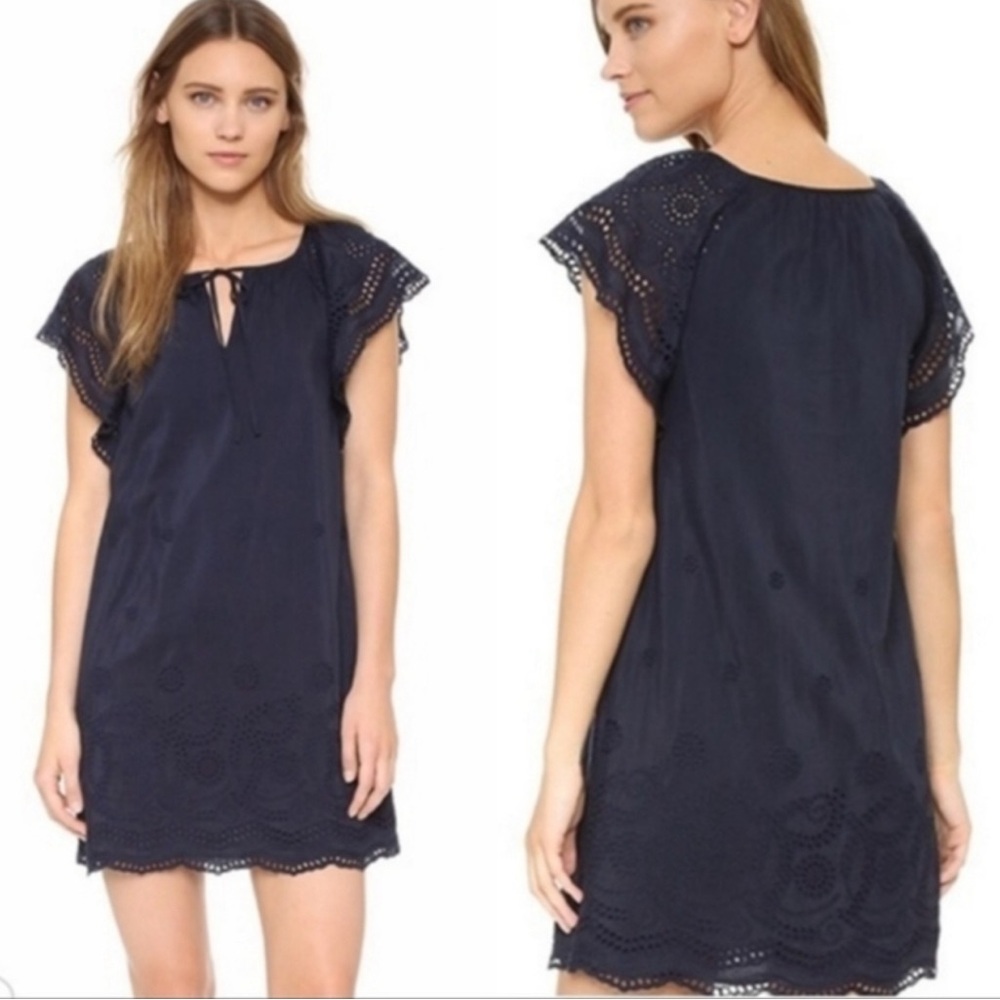 Madewell Eyelet Mini Dress XXS